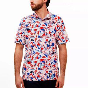 Good Good “Proud & True” Golf Polo Shirt Multicolored NWT Men’s XXL
